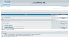 Desktop Screenshot of forum-traitement-deau.com